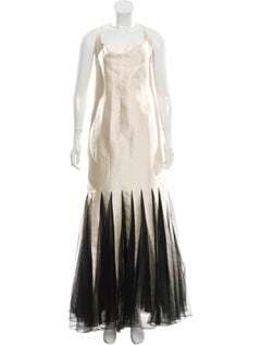 Valentino Silk Sleeveless Gown