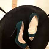 Christian Louboutin W/ Gold Studs On Toe — image 1
