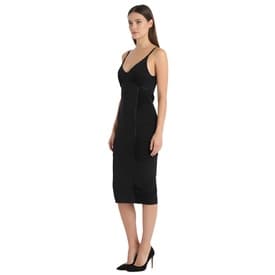 Gucci Plunging Black Bodycon Dress — image 6