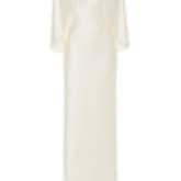 Brandon Maxwell Cape-effect Silk Gown — image 1