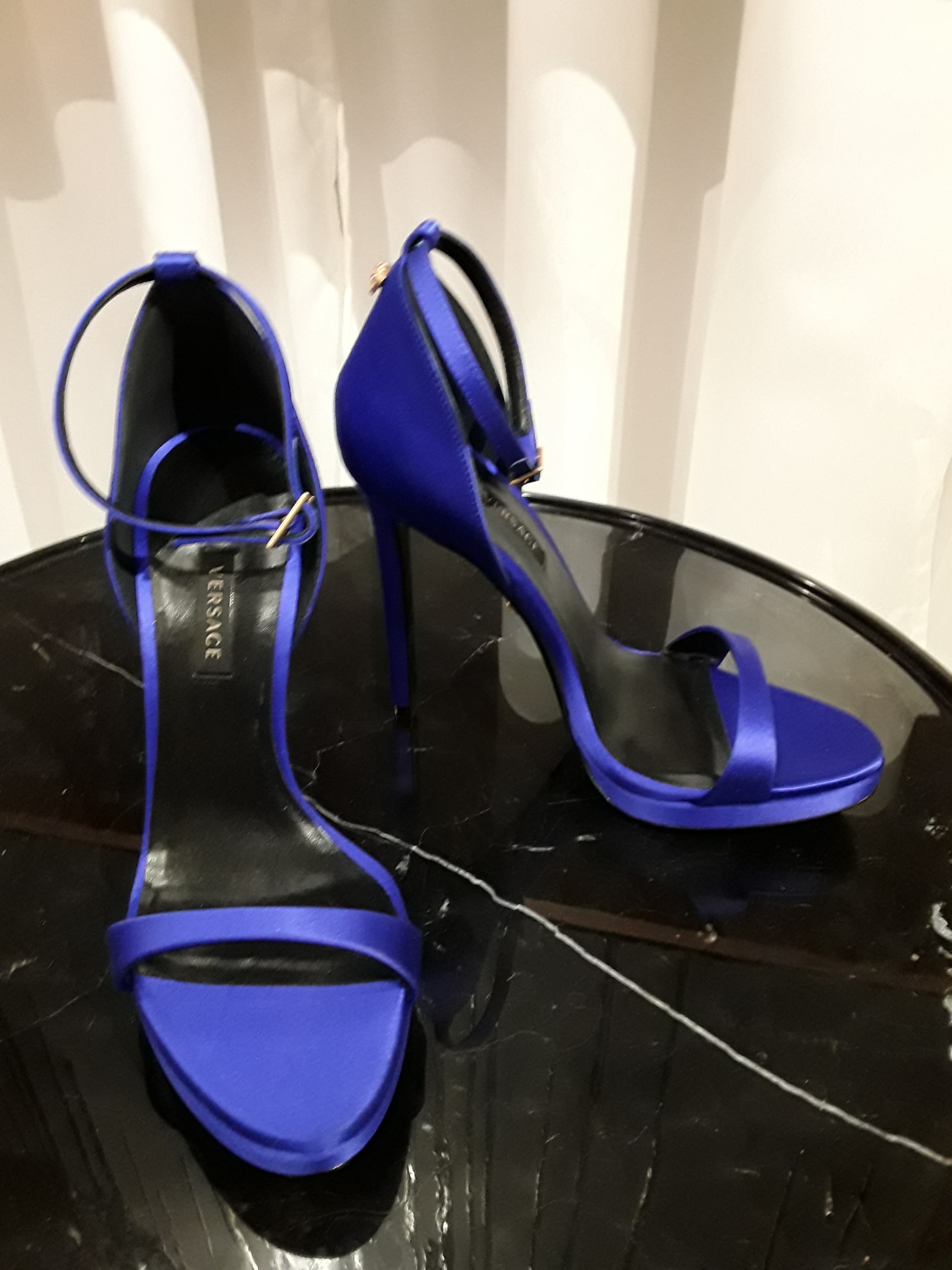 Versace Platform Sandal Bright Blue