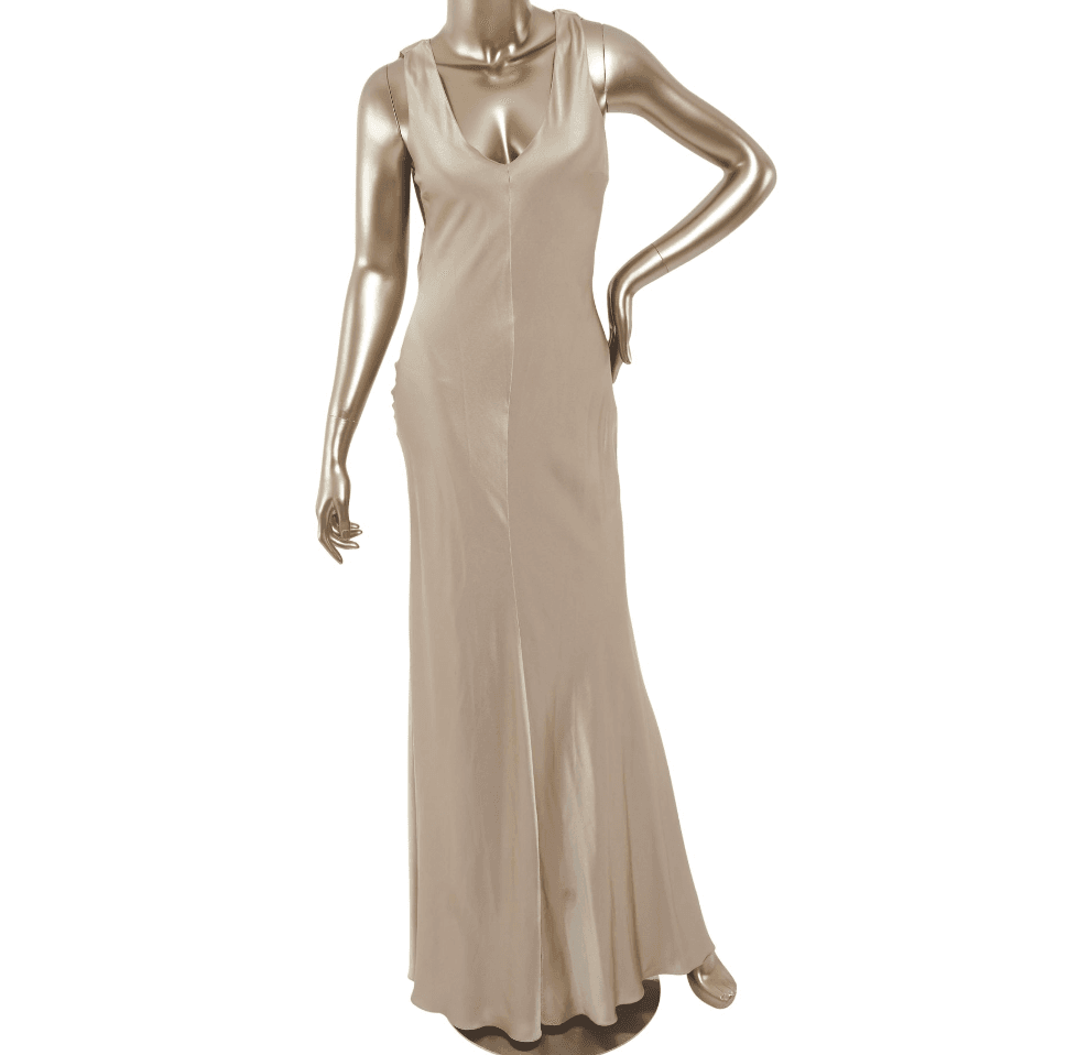 Alberta Ferretti Long Slip Gown