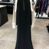 Celine Cold Shoulder Gown Black — image 1
