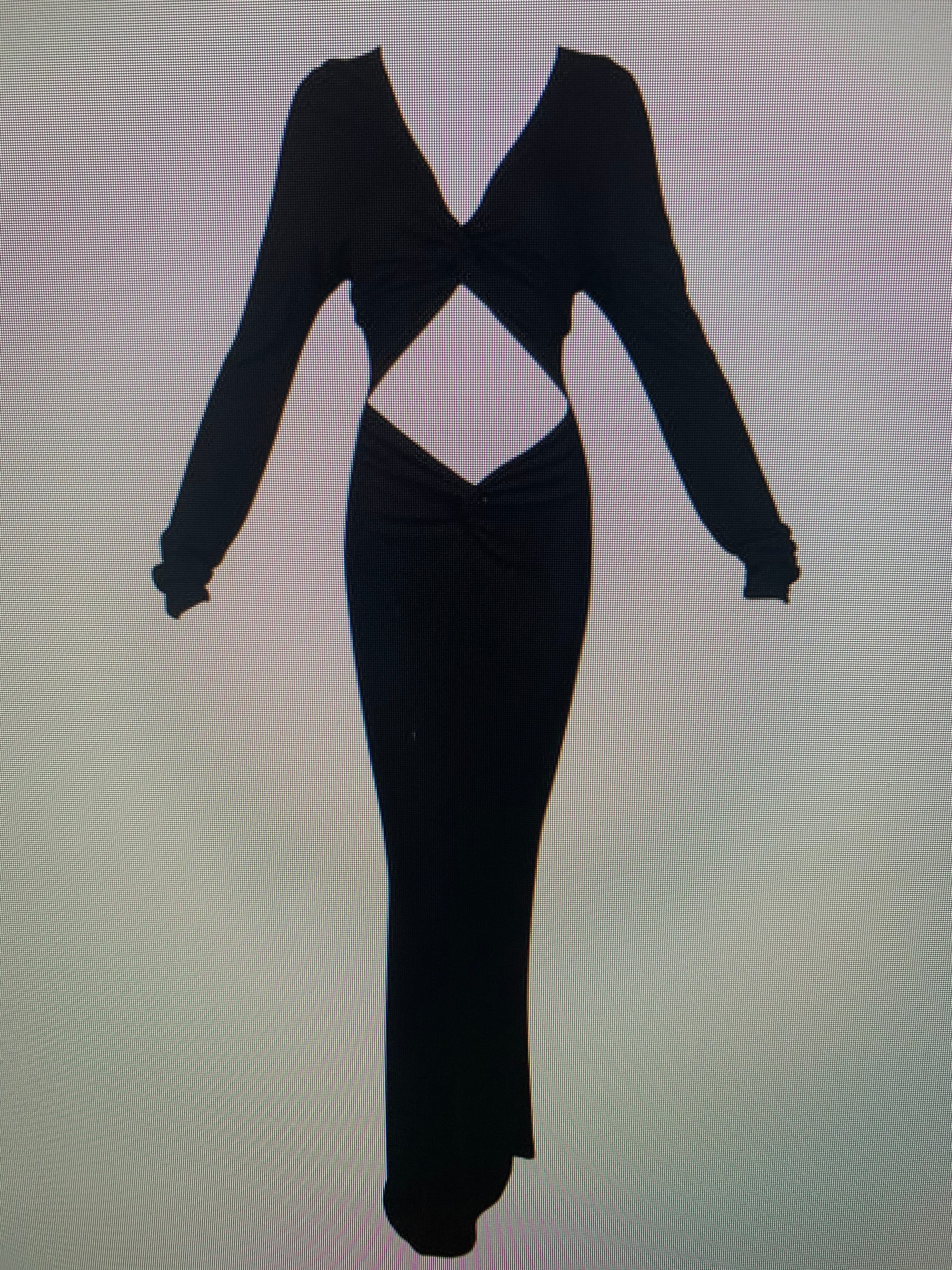 Vintage Gucci Cut-out Gown
