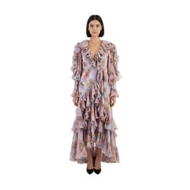 Marc Jacobs Ruffled Floral-print Silk Wrap Dress — image 3