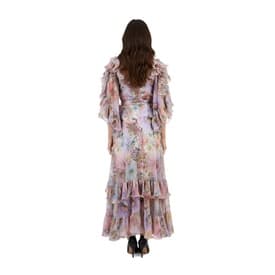 Marc Jacobs Ruffled Floral-print Silk Wrap Dress — image 4