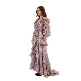 Marc Jacobs Ruffled Floral-print Silk Wrap Dress — image 6