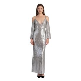Jenny Packham Sequin Cold Shoulder Dress — image 3