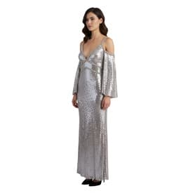 Jenny Packham Sequin Cold Shoulder Dress — image 7