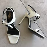 Saint Laurent White Sandals — image 1
