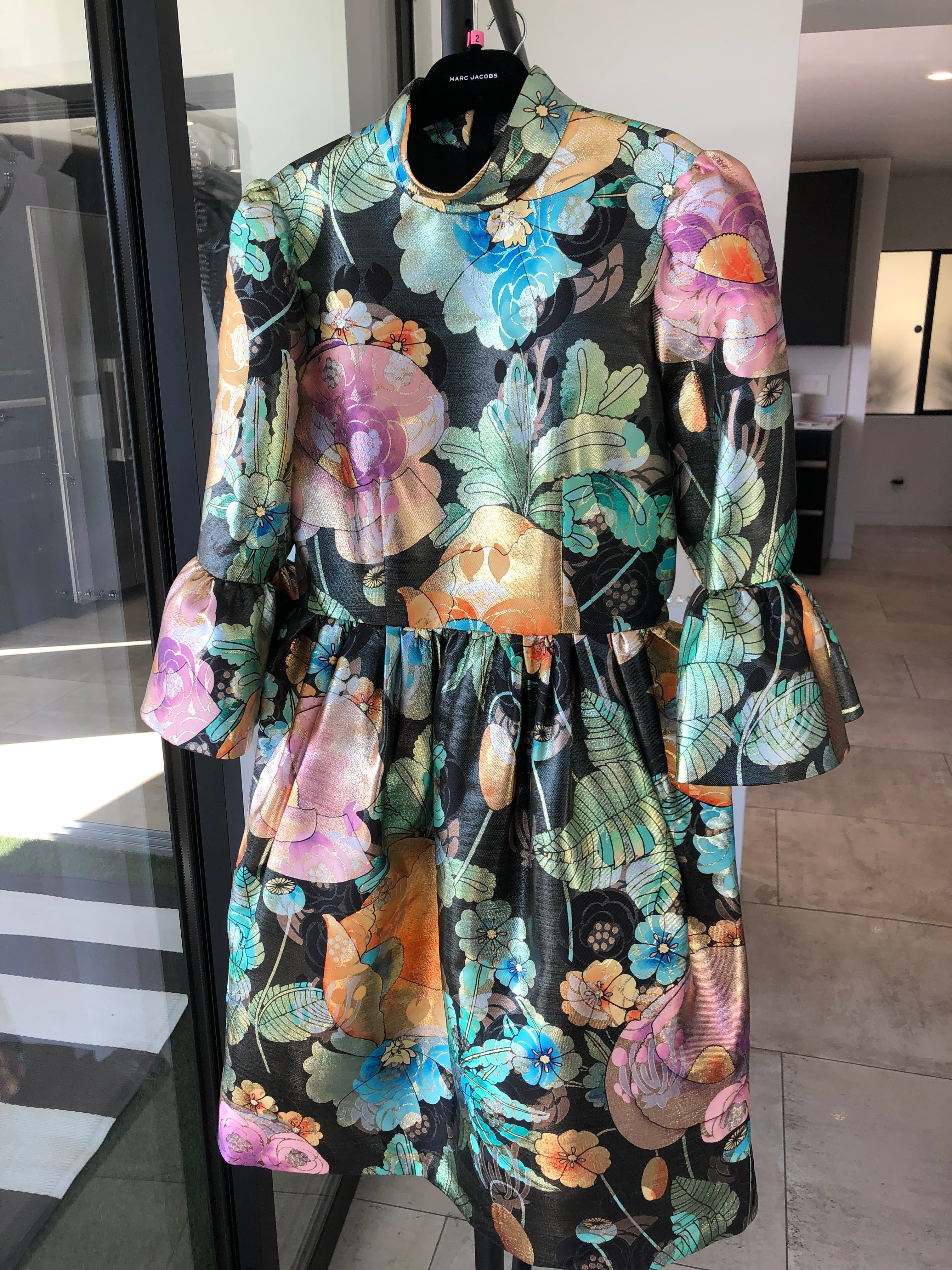 Marc Jacobs Brocade Floral Dress