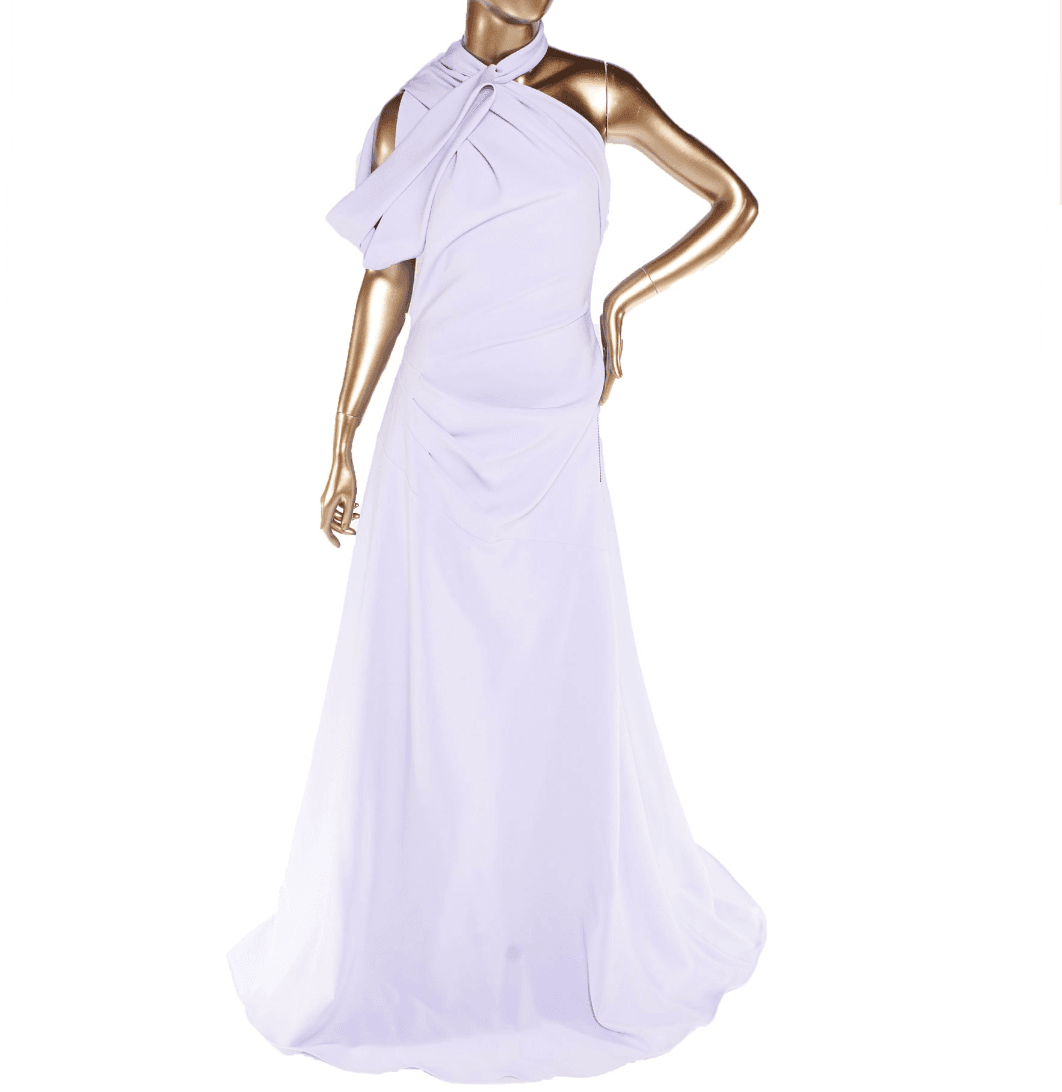 Maticevski Inclination Crepe De Chine Gown