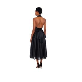 Maticevski Striped Peplum Halter Dress — image 4