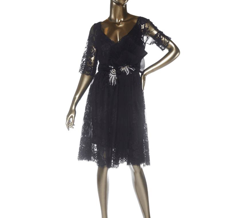 Zuhair Murad Embellished Lace Dress
