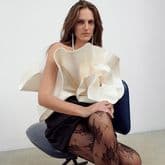 Magda Butrym Belgrade Cream Dress — image 1