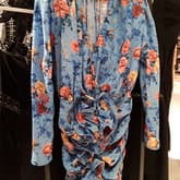 Magda Butrym Burgos Dress Light Blue — image 1