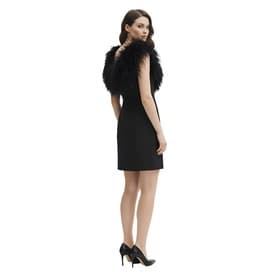 16 Arlington Yasmin Feather Trimmed Mini Dress — image 5