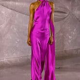 Naeem Khan Gown With Scarf — image 1