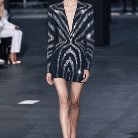 David Koma Zebra Motif Plexi Mini — image 2