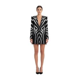 David Koma Zebra Motif Plexi Mini — image 3