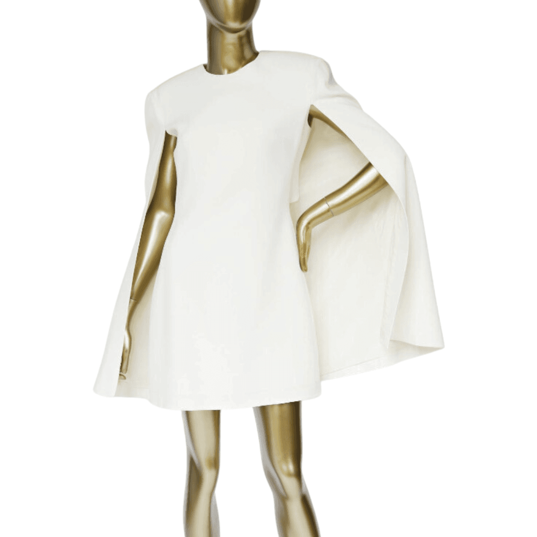 David Koma Cape Mini Dress