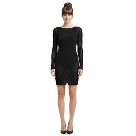 Gucci Tom Ford Black Sheer Pleated Dress — image 3