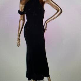 Gianni Versace One Shoulder Crepe Maxi Dress — image 2