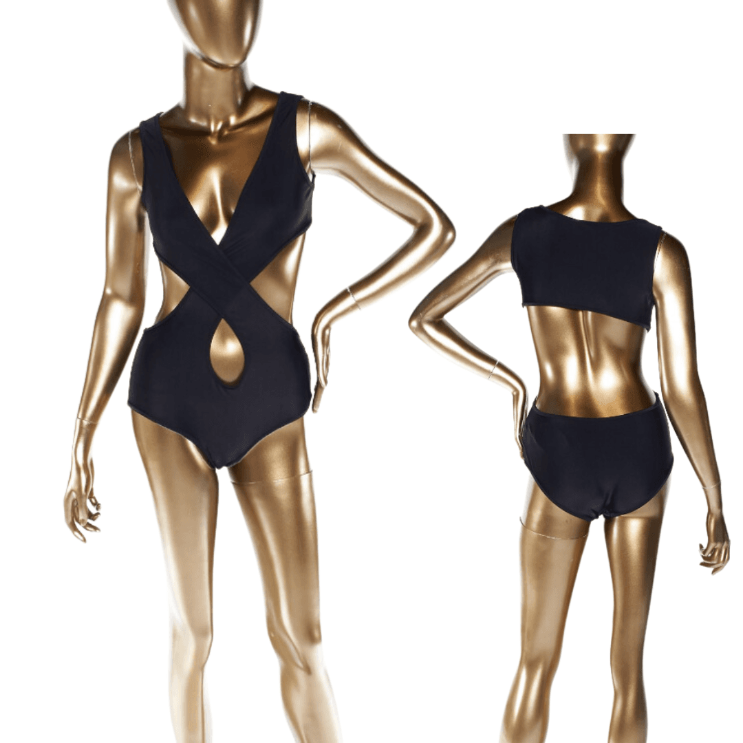 Celine Black Bodysuit/swimsuit