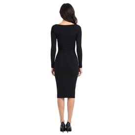 Vintage Gucci Long Sleeve Midi Bodycon Dress — image 5