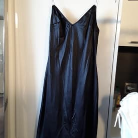 Vintage Dolce & Gabbana Silver Chain Strap Dress — image 1