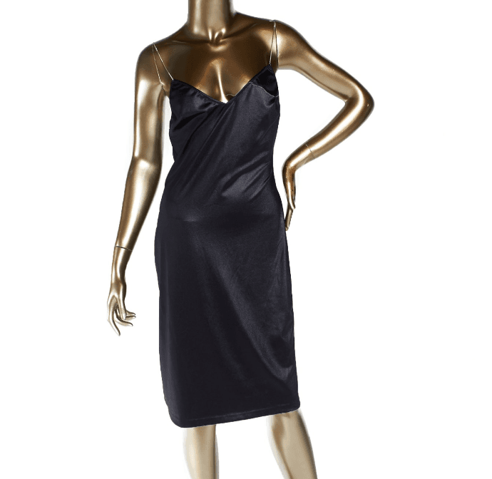 Vintage Dolce & Gabbana Silver Chain Strap Dress