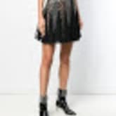 Raisa Vanessa Embroidered Asymmetrical Maxi Dress — image 1