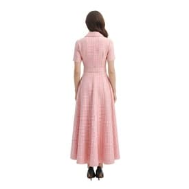Emilia Wickstead Pink Gingham Maxi Dress — image 5