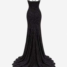 Chanel Knit Metallic Gown — image 4