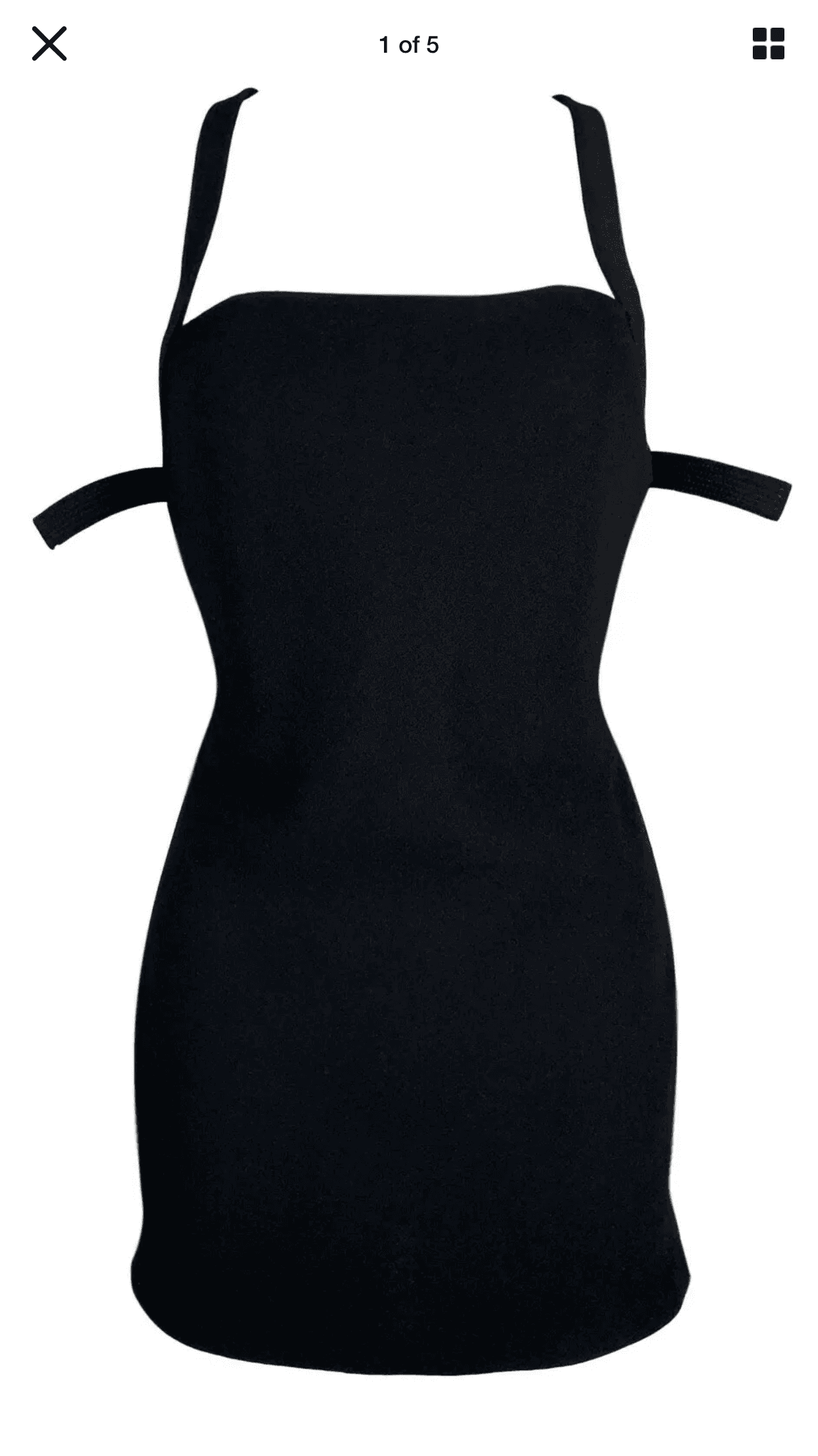Vintage F/w 1993 Gianni Versace Black Bustier Micro Mini Dress W Slit