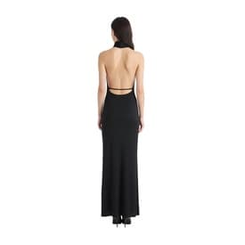 Vintage Gianni Versace High Neck Barbed Wire Maxi Dress — image 4
