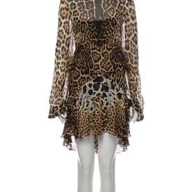 Saint Laurent Silk Mini Dress — image 1