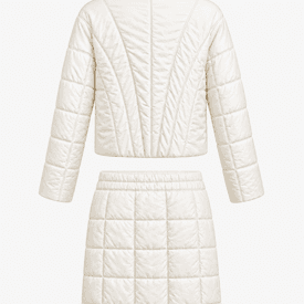 Vintage Chanel Puffer Coat And Skirt F/W 2000 — image 2
