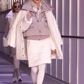 Vintage Chanel Puffer Coat And Skirt F/W 2000 — image 3