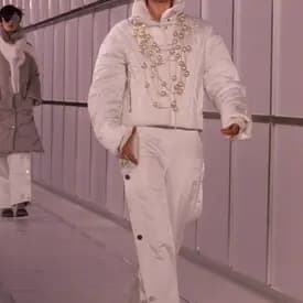 Vintage Chanel Puffer Coat And Skirt F/W 2000 — image 4