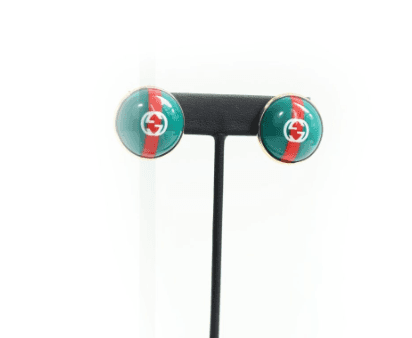 Vintage Gucci Logo Earrings