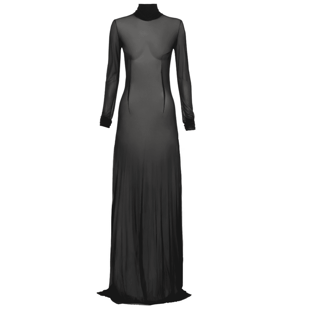 Maticevski Responsive Mesh Slip Dress