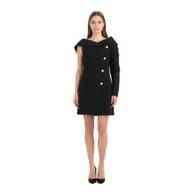 Vintage Gianni Versace Asymmetrical One-sleeve Mini Dress — image 3