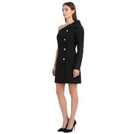Vintage Gianni Versace Asymmetrical One-sleeve Mini Dress — image 6