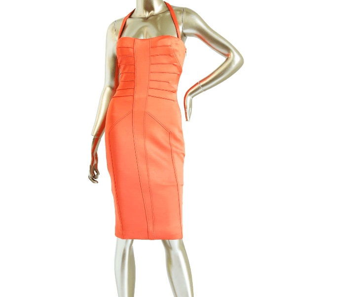 Versace Halter Midi Dress