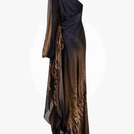 Roberto Cavalli Silk Long Dress Gown 4 — image 3
