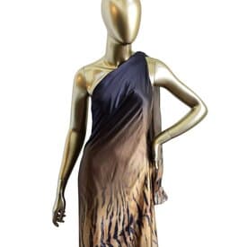 Roberto Cavalli Silk Long Dress Gown 4 — image 4