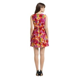 Vintage Chanel Terry Cloth Floral Mini Dress — image 5