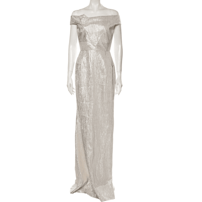 Roland Mouret Square Neckline Long Dress