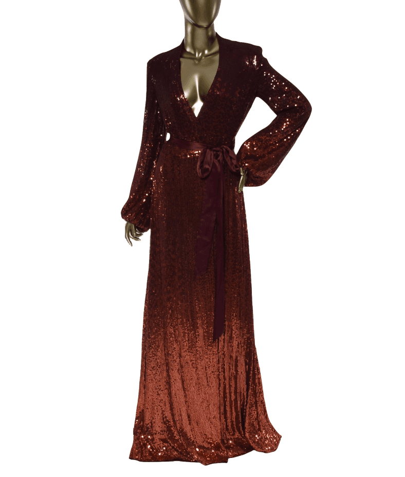 Jenny Packham Sequin Long Dress
